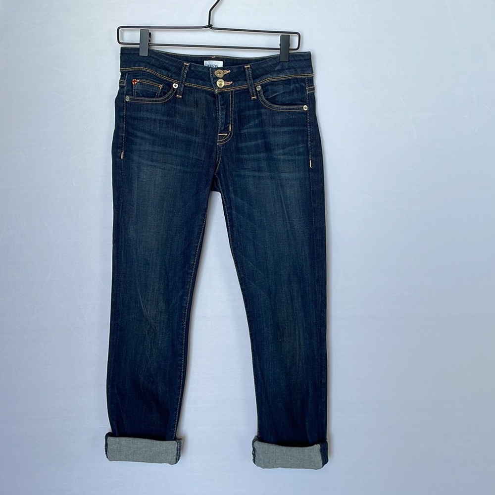 Hudson Crop Jeans Cuffed Size 28